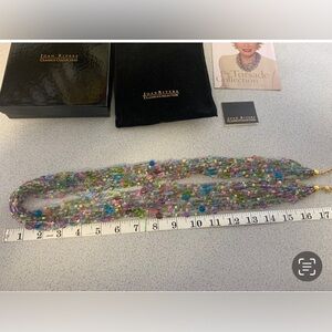 Joan Rivers Torsade Collection Necklace-Pastel.